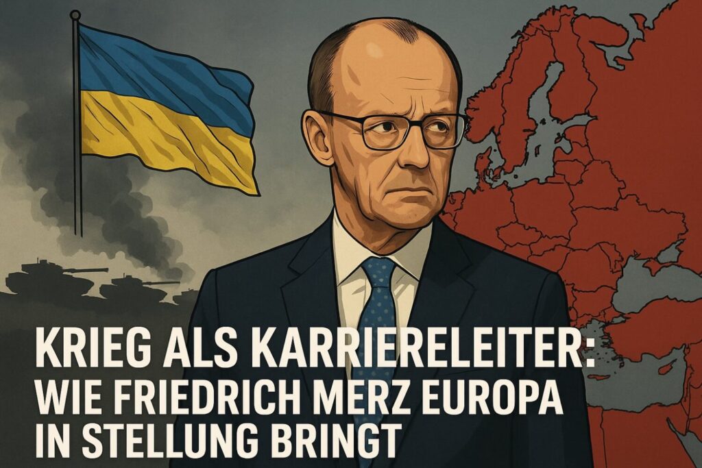 Merz und Europa: Die Frontlinie der Inszenierung