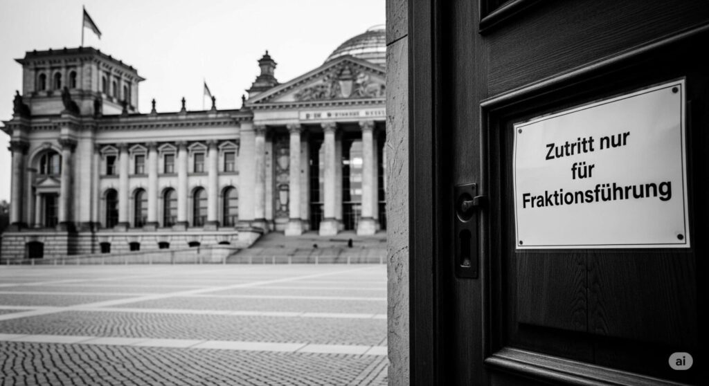 Wenn das Volk draußen bleibt: Eine Metapher für die Entfremdung zwischen Politik und Bürgern