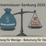 Einseitige Entlastung – die geplante Stromsteuer-Senkung kippt zugunsten der Industrie. Was bleibt für die Privaten?